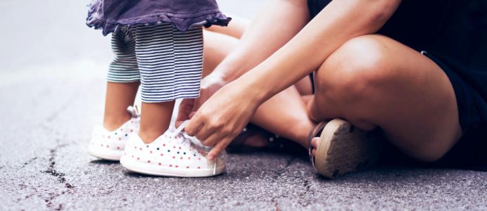 Lauflernschuhe sind die ersten richtigen Kinderschuhe